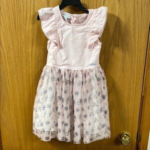 ⭐️3/$20 Calvin Klein Pink Kids Dress with Floral Design